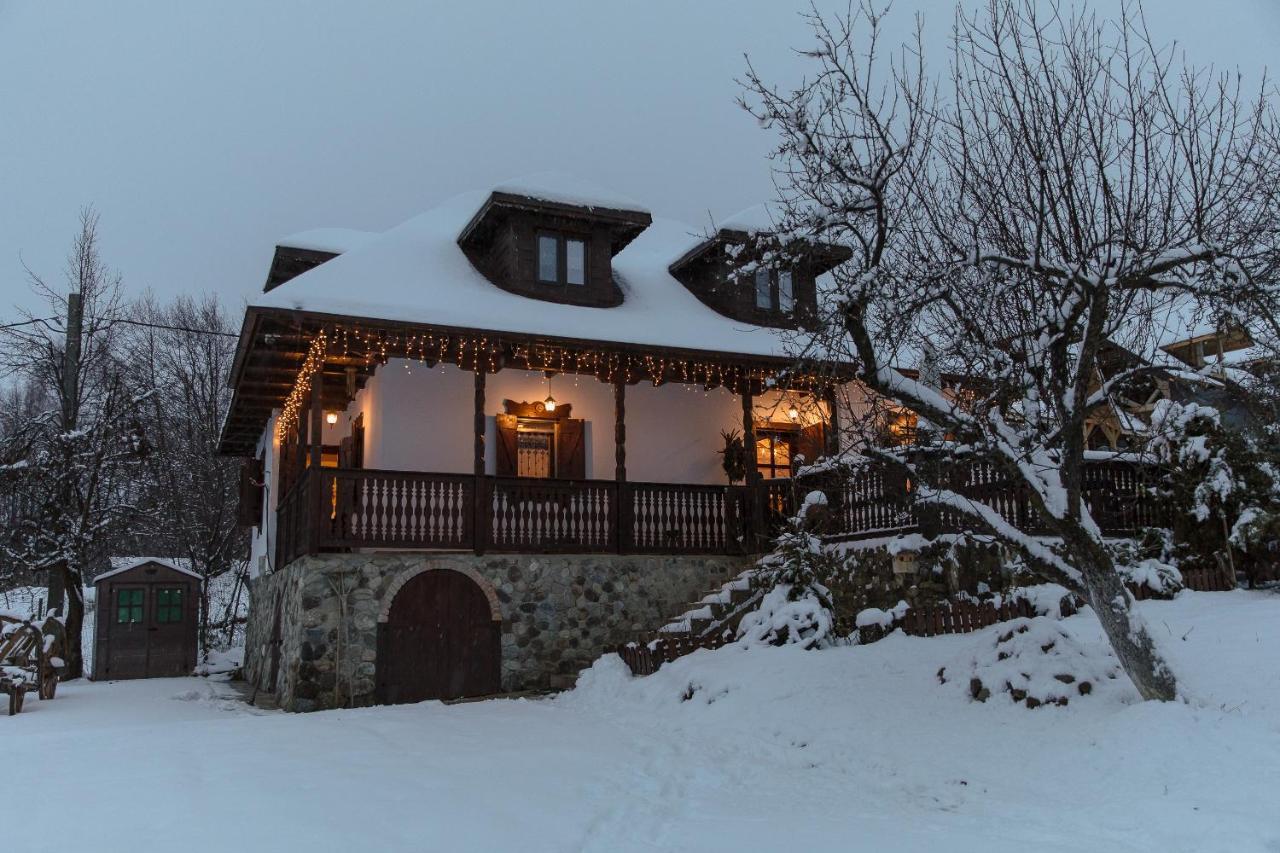 Casa Cu Cerdac Vila Nucşoara Exterior foto